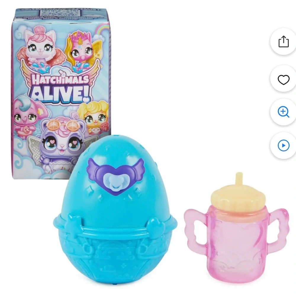 Hatchimals Alive! 1-Pack Surprise Figure in Self Hatching Egg Magical Toy 3+ - Picture 3 of 10